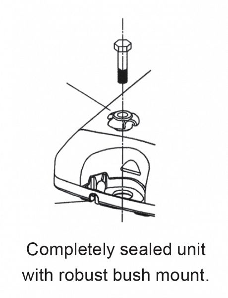 Hella Marine DuraLED White/Red LED Surface Mount Light 9-33V