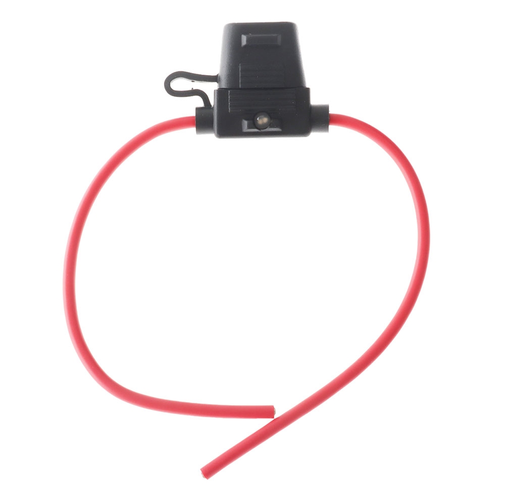 Standard 30A Blade Fuse Holder with Blown Fuse Indicator