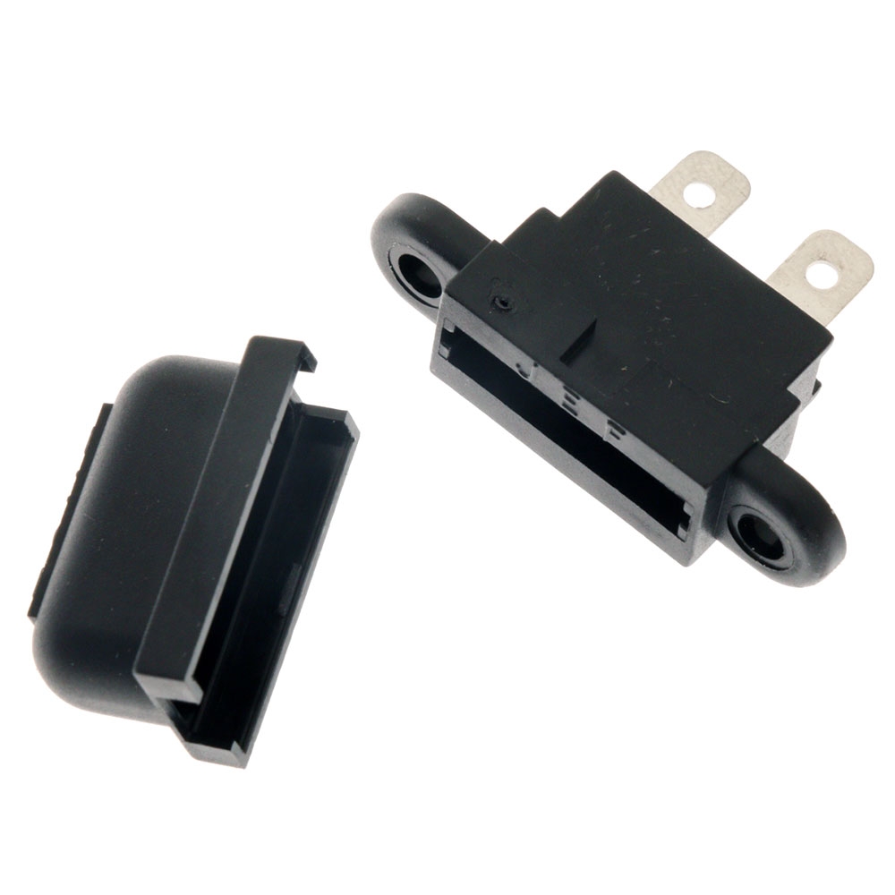 Panel Mount Blade Fuse Holder - 2 Pack
