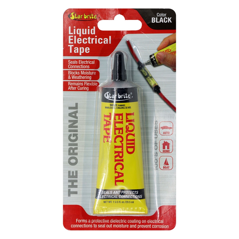 Liquid Electrical Tape Tube - Black