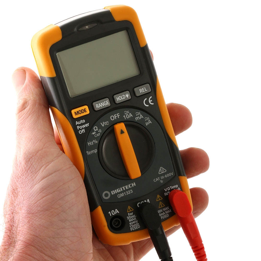 Cat III Multimeter with Temperature