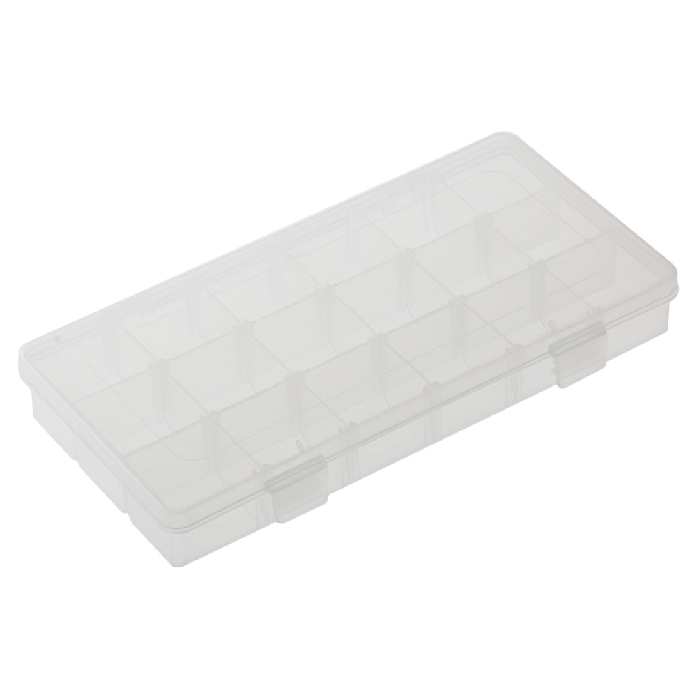 Heavy-Duty Utility Box with 18 Compartments 230 x 115 x 35mm Heavy-Duty Utility Box with 18 Compartments 230 x 115 x 35mm