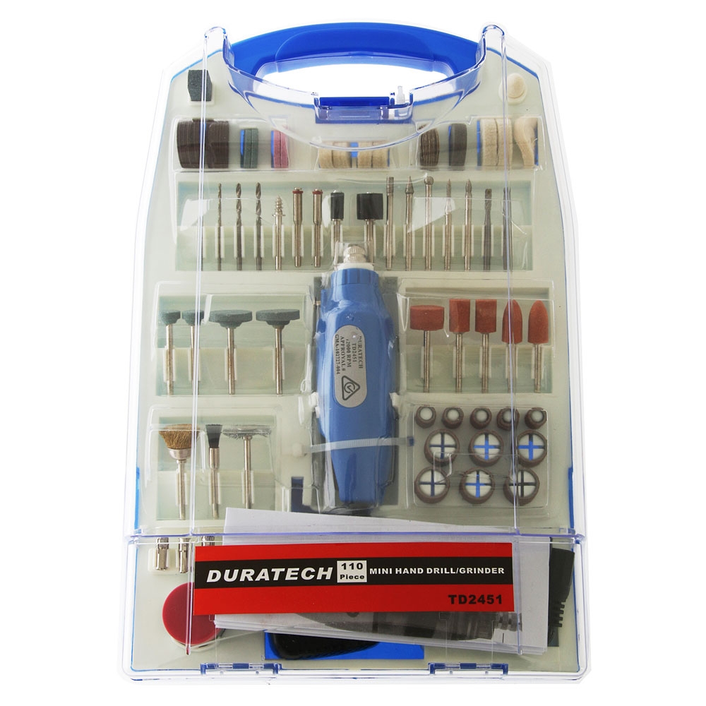 Duratech 110 Piece Rotary Tool Set