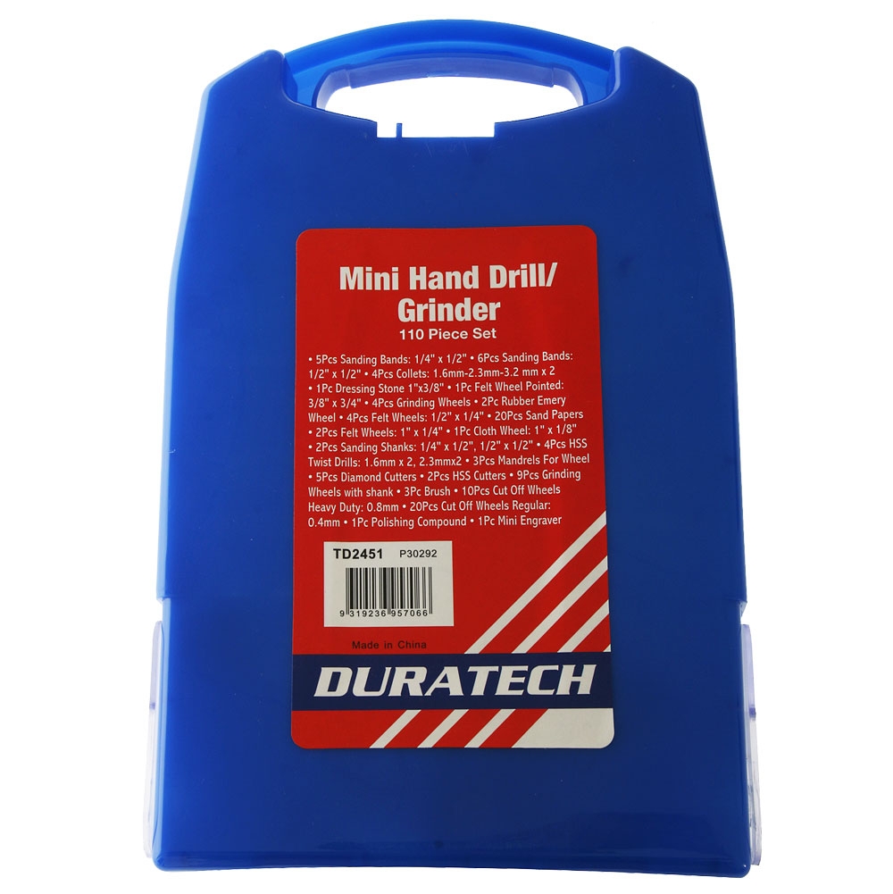 Duratech 110 Piece Rotary Tool Set