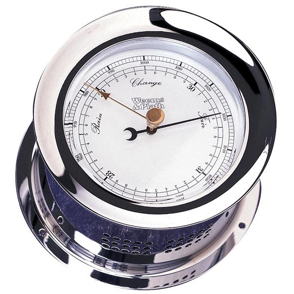 Weems & Plath Chrome Plated Atlantis Barometer