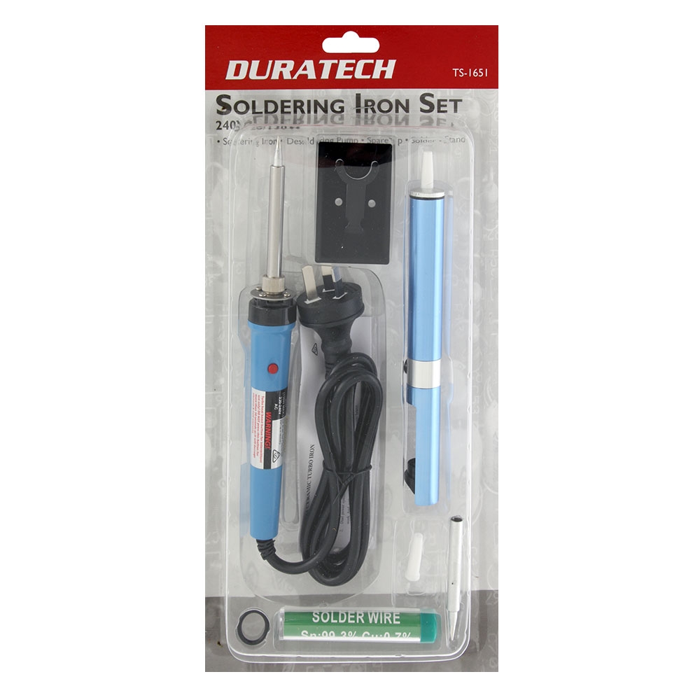 Duratech 20/130W Soldering Iron Starter Kit