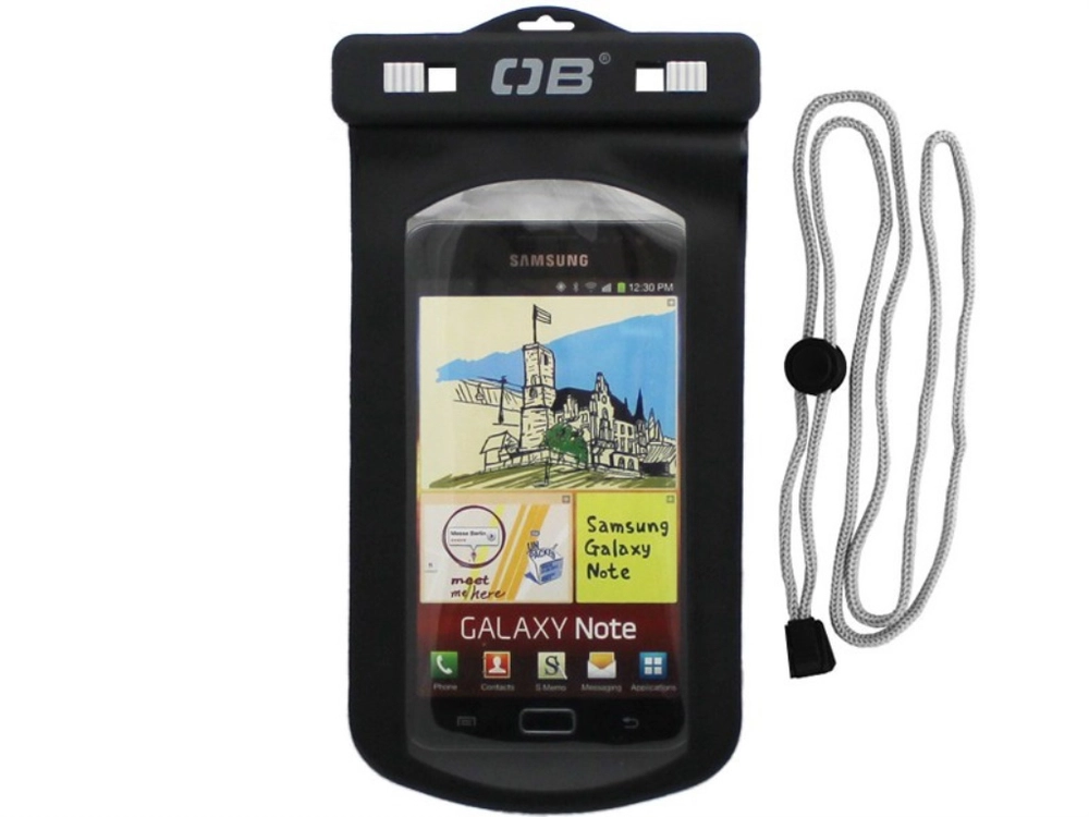 OverBoard Large Waterproof Phone Case Black OverBoard Large Waterproof Phone Case Black
