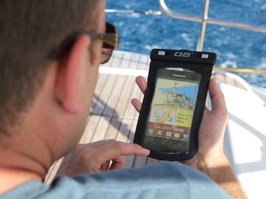 OverBoard Large Waterproof Phone Case Aqua