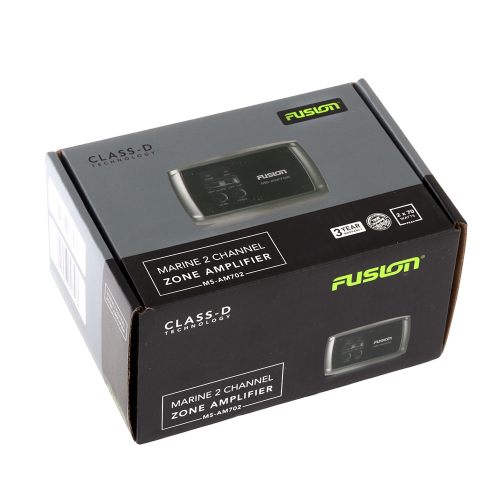 Fusion MS-AM702 Marine Amplifier 70W 2 Channel