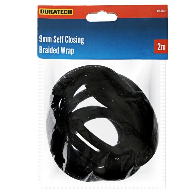 Duratech Self-Closing Braided Wire Wrap 2m