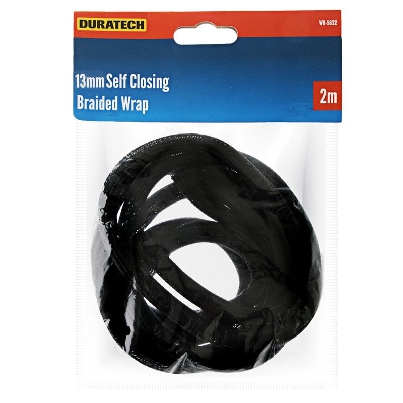Duratech Self-Closing Braided Wire Wrap 2m
