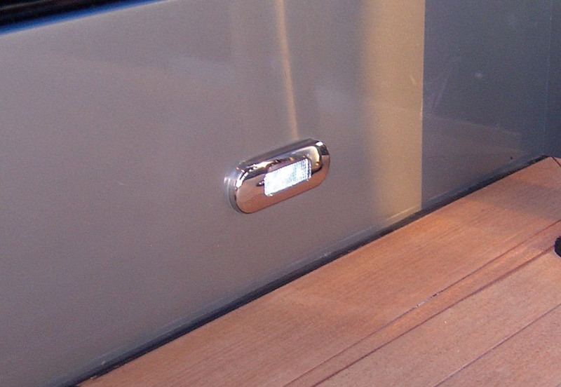 Hella Marine LED Surface Mount Oblong Courtesy Lamp