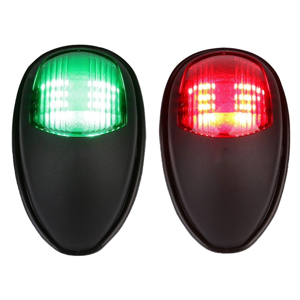 12 LED Red/Green Navigation Light Set 0.8W