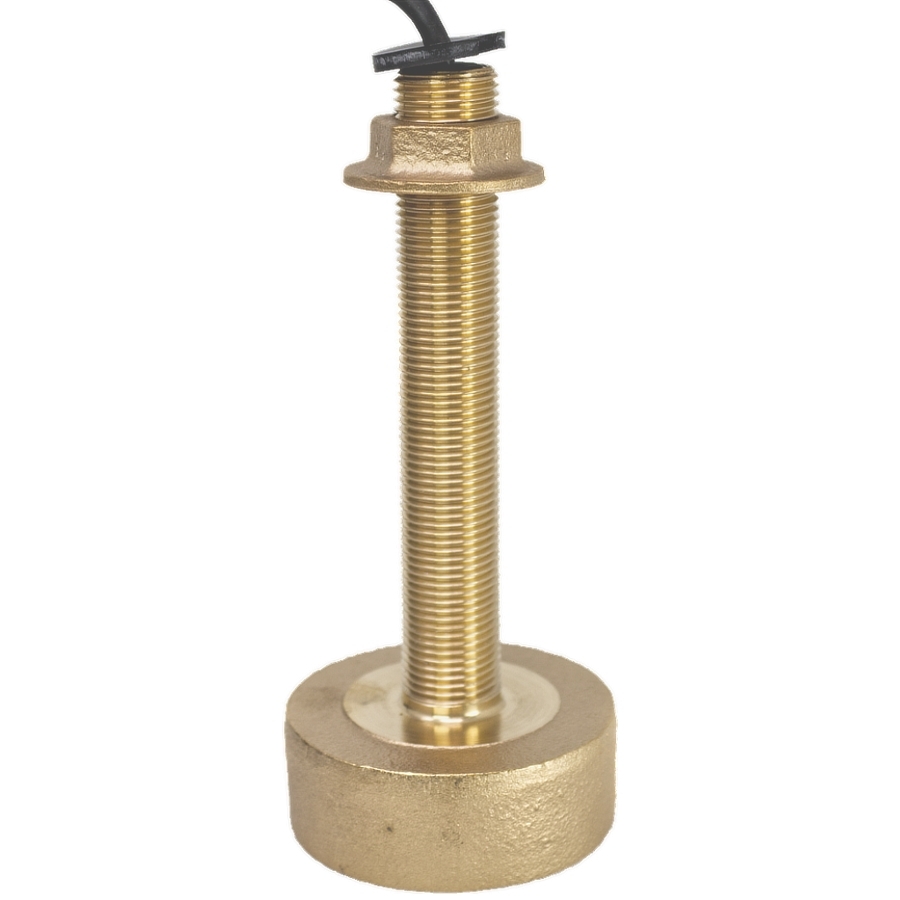 Radarsonics 50/200kHz Round Bronze Thru-Hull Transducer