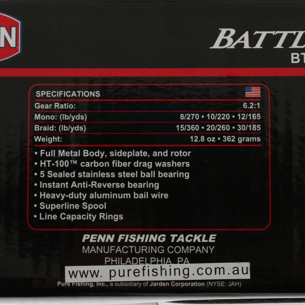 PENN Battle 4000 Regiment Black Ops Soft Bait Combo 7ft 6in 10kg 2pc