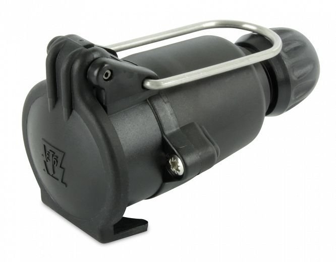 Hella Marine 7 Pole Round Plastic Socket Non Mounting