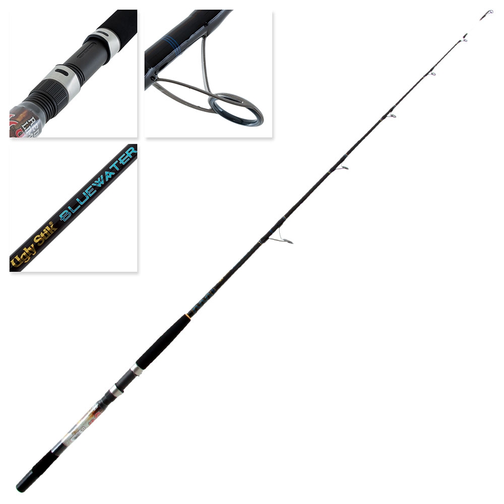 Ugly Stik Bluewater 601H Boat Spinning Rod 6ft 8-15kg 1pc