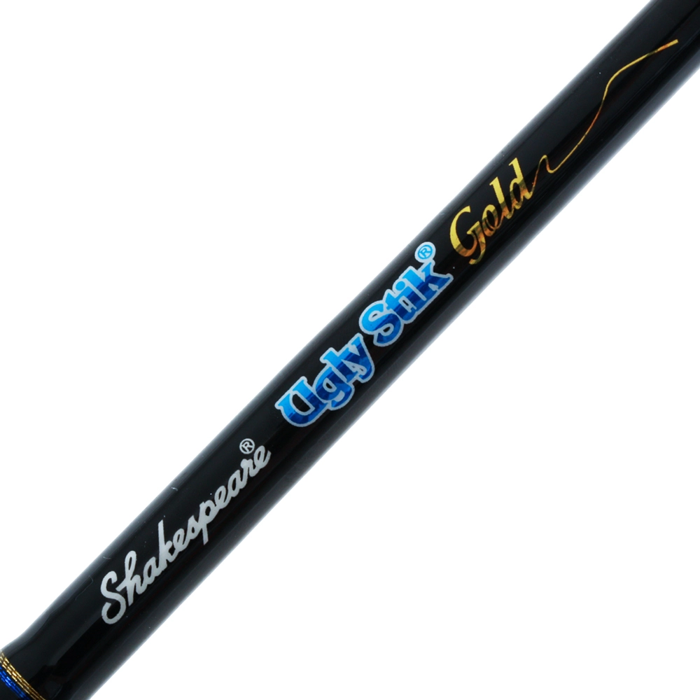 shakespeare ugly stik gold boat rod Tiger Spinning Rods White Water Outfitters Ugly Tuff guides with a smooth hard coating reduces line fray Ugly Stik Gold 601MH 8-15KG