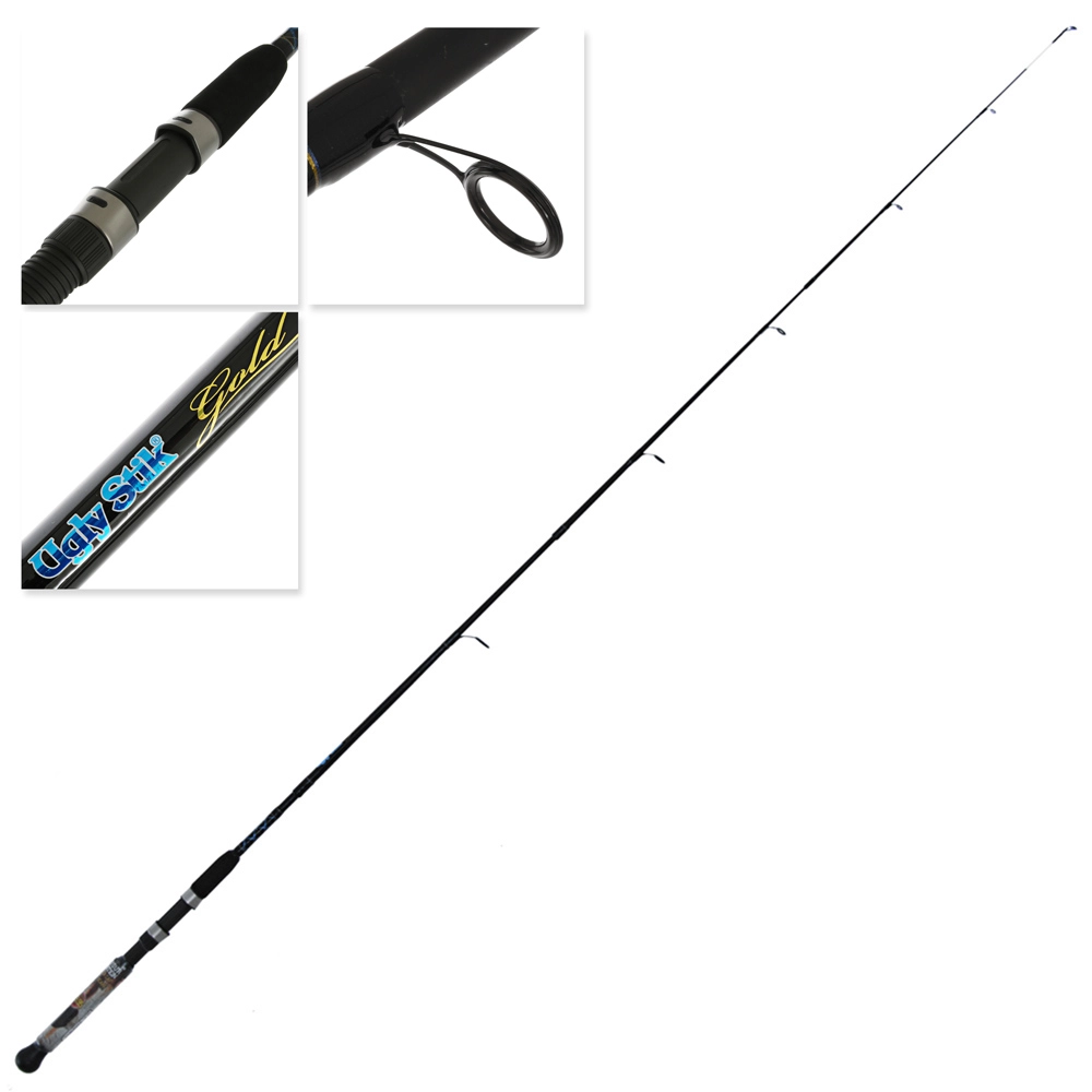 Ugly Stik Gold 664TRVM Travel Spin Rod 6ft 6in 3-6kg 4pc Ugly Stik Gold 664TRVM Travel Spin Rod 6ft 6in 3-6kg 4pc