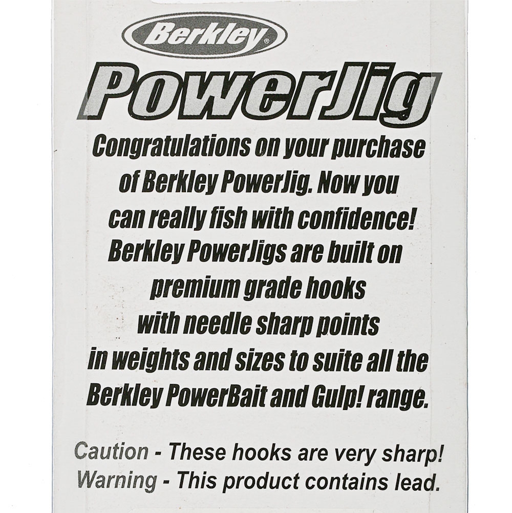 Berkley Tournament Keel Jig Heads 2/0 1/2oz Qty 5