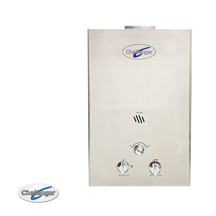 Challenger LPG Califont CE Gas Water Heater with 316 Stainless Steel Cover 10L