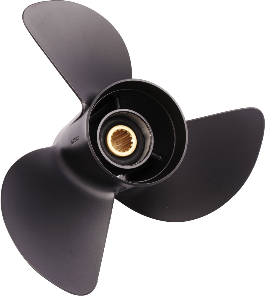 SOLAS 3411-134-15 Amita 3 - OEM Blade Style Yamaha Aluminium 60-130 HP 15 Light Boat Propeller