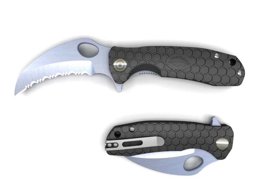 Honey Badger Claw Pocket Knife M Black 8cm