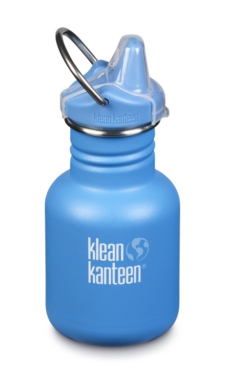 Klean Kanteen Kid Sippy Insulated Water Bottle 355ml/12oz Sharks