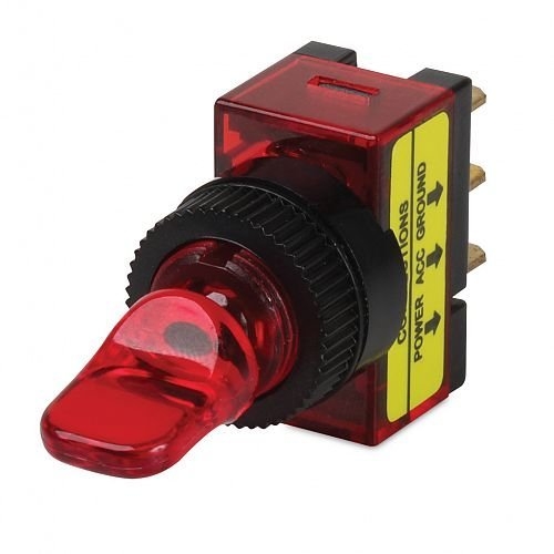 Hella Marine Toggle Switch Off-On Duckbill Illuminated 12v