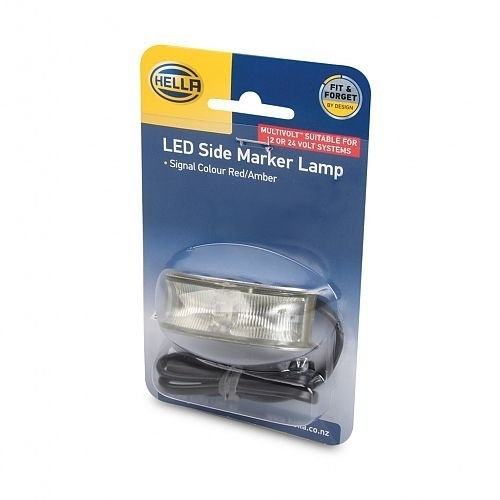 Hella Marine DuraLED Heavy Duty Side Marker Lamp Matte