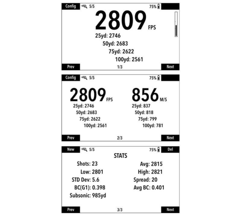 FX True Ballistic Radar Chronograph