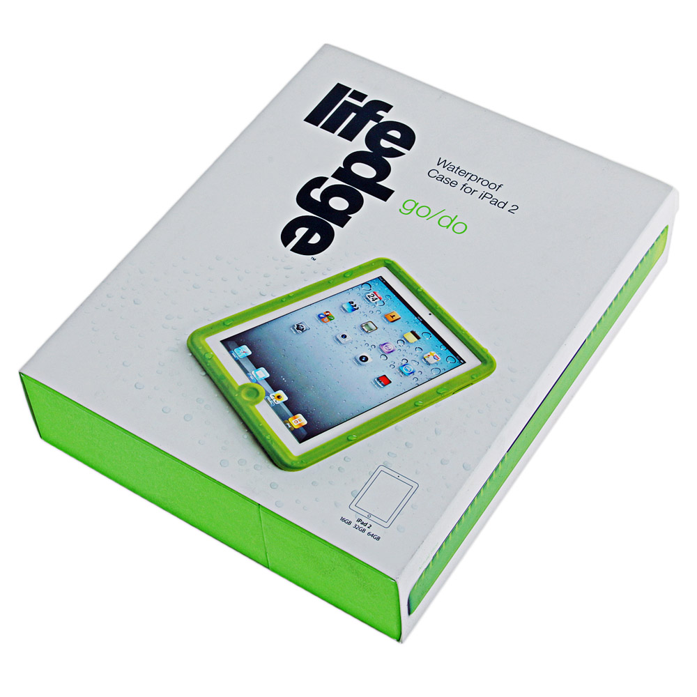 Lifedge Waterproof Ipad 2 Case Green