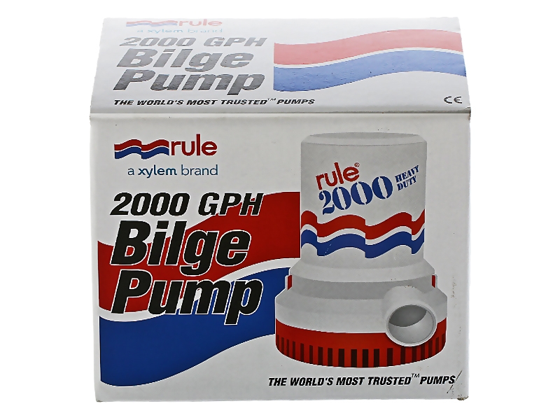 Rule Submersible Bilge Pump 2000GPH 12v