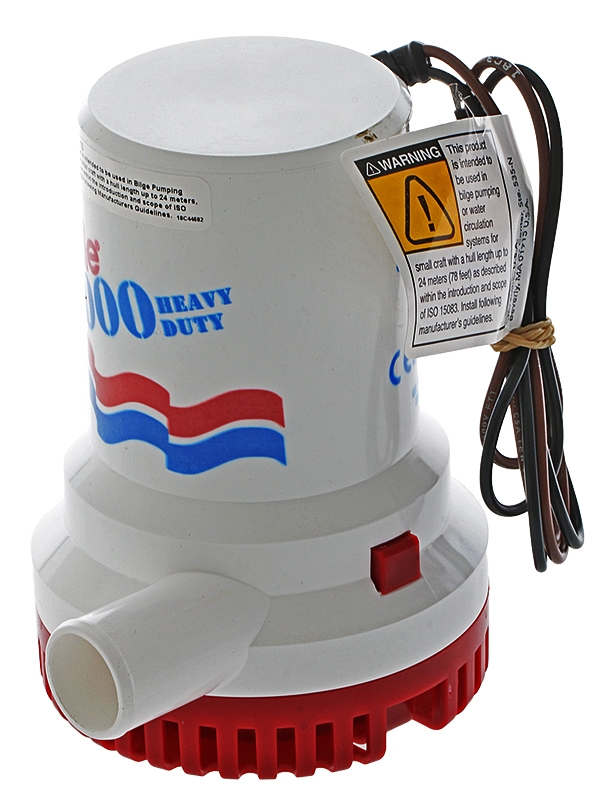Rule Submersible Bilge Pump 2000GPH 12v
