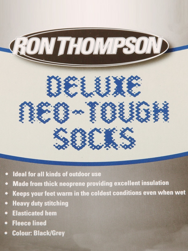 Ron Thompson Neo-Tough Fleece Lined Neoprene Socks US9-10