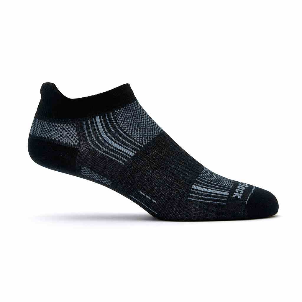 Wrightsock Stride Tab Socks Black XL