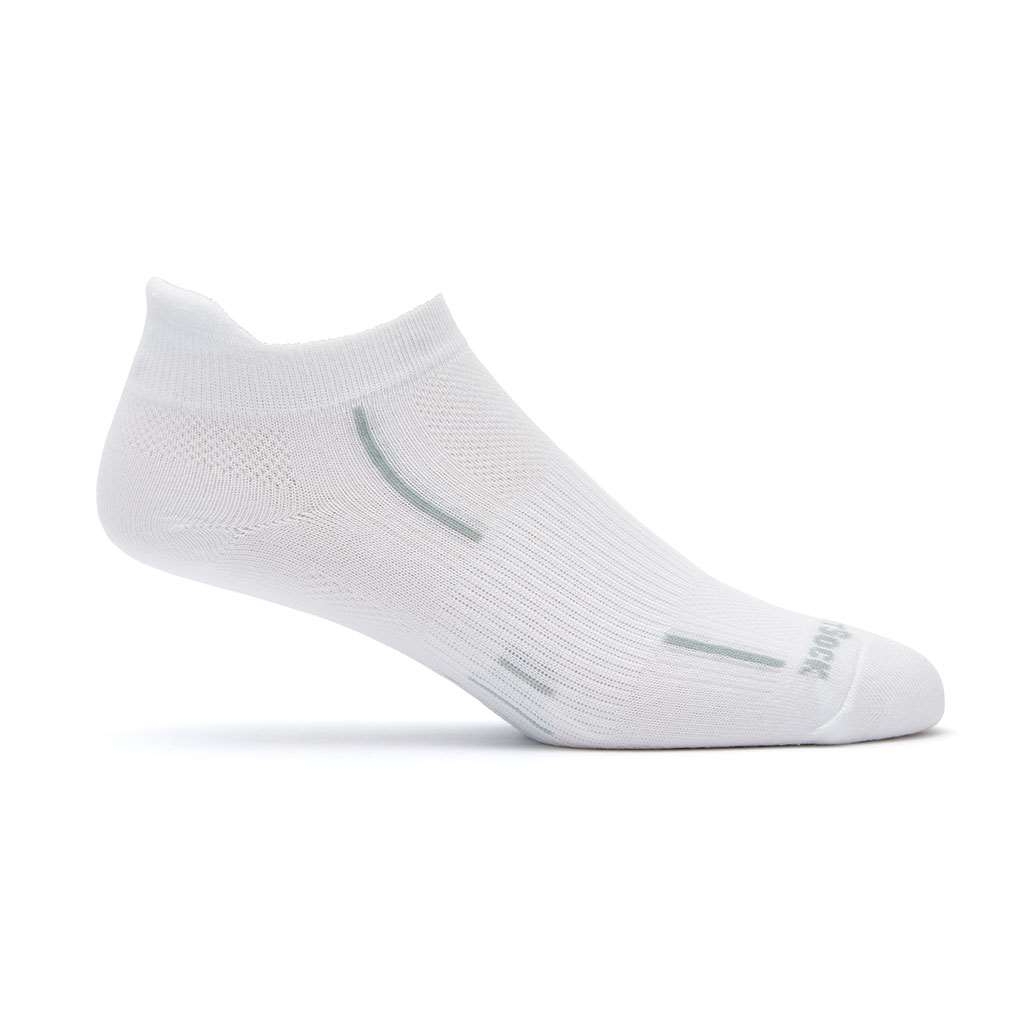 Wrightsock Stride Tab Socks White XL