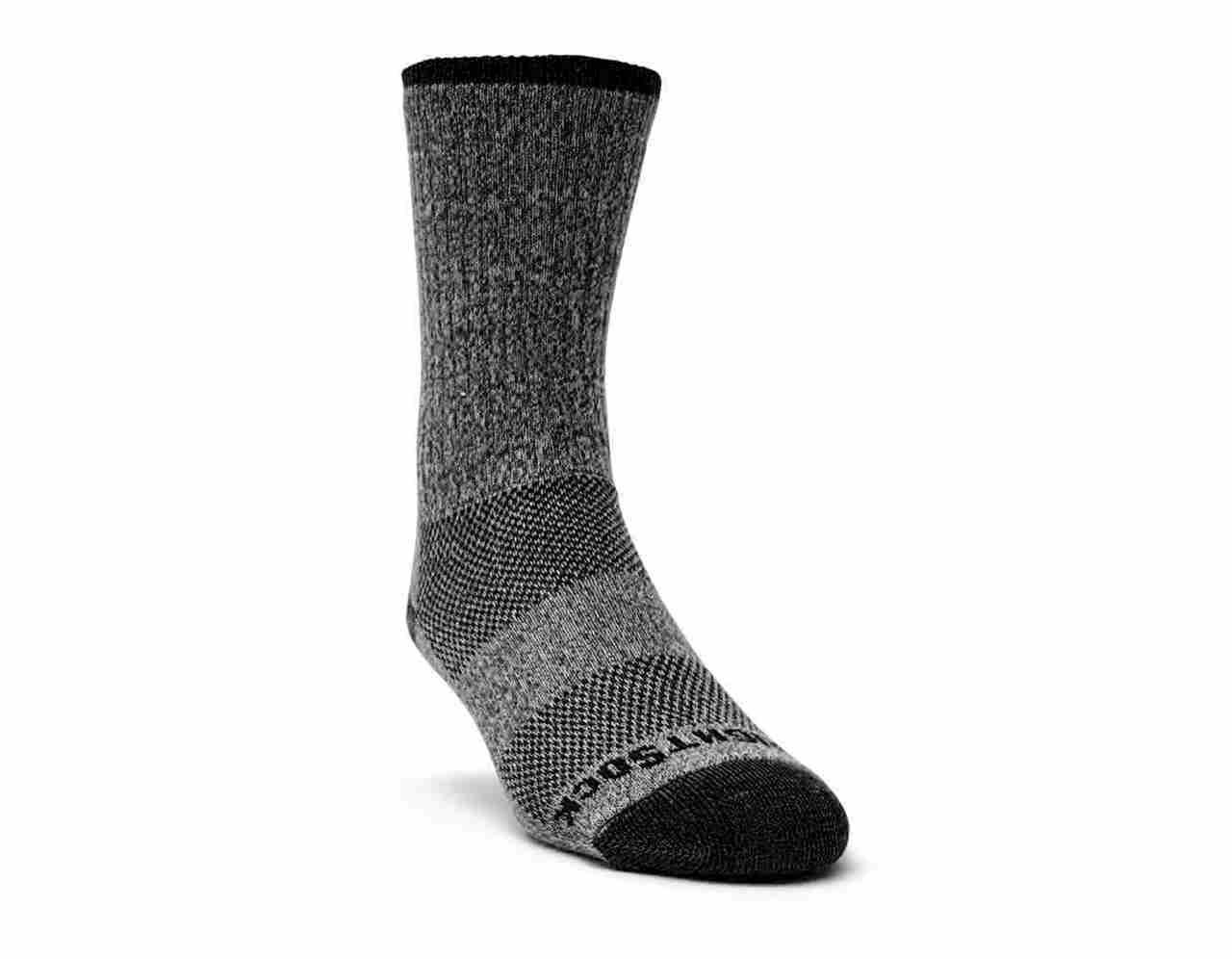 Wrightsock Adventure Crew Socks Black Marl S