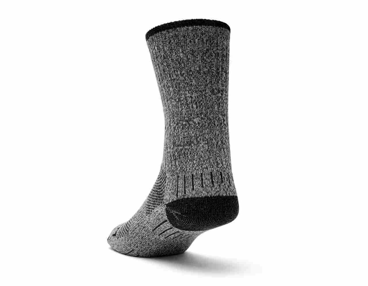 Wrightsock Adventure Crew Socks Black Marl S