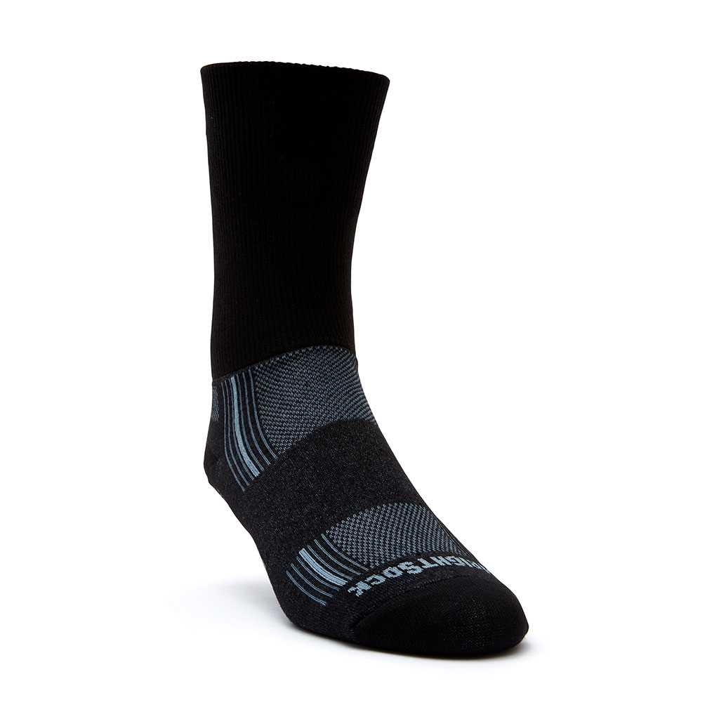 Wrightsock Stride Crew Socks Black S