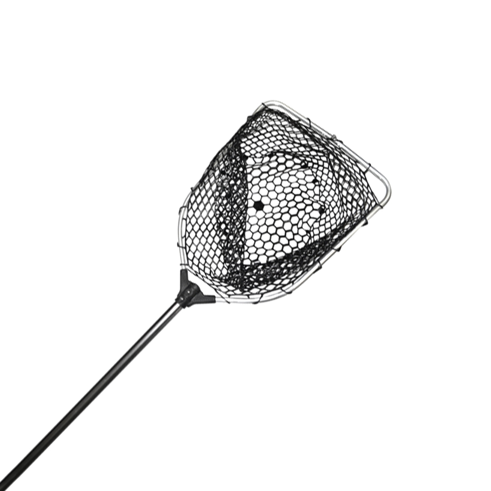 Okuma Foldable Extendable Rubber Landing Net 2.1m