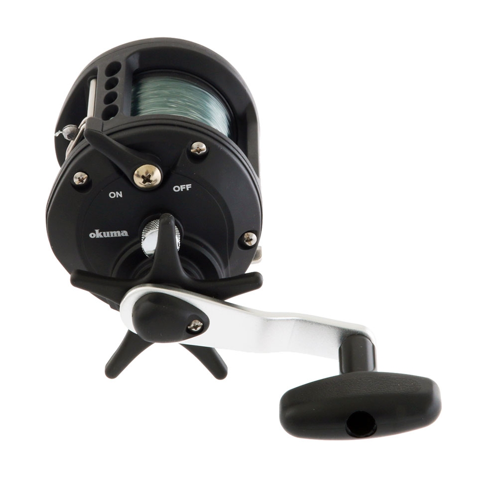 Okuma Classic XT 300LX Levelwind Lefthand Reel with Line