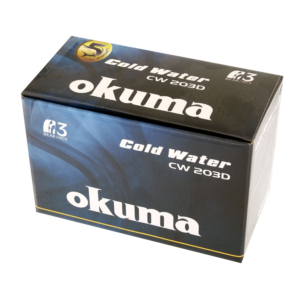 Okuma Coldwater 203D Linecounter Overhead Reel
