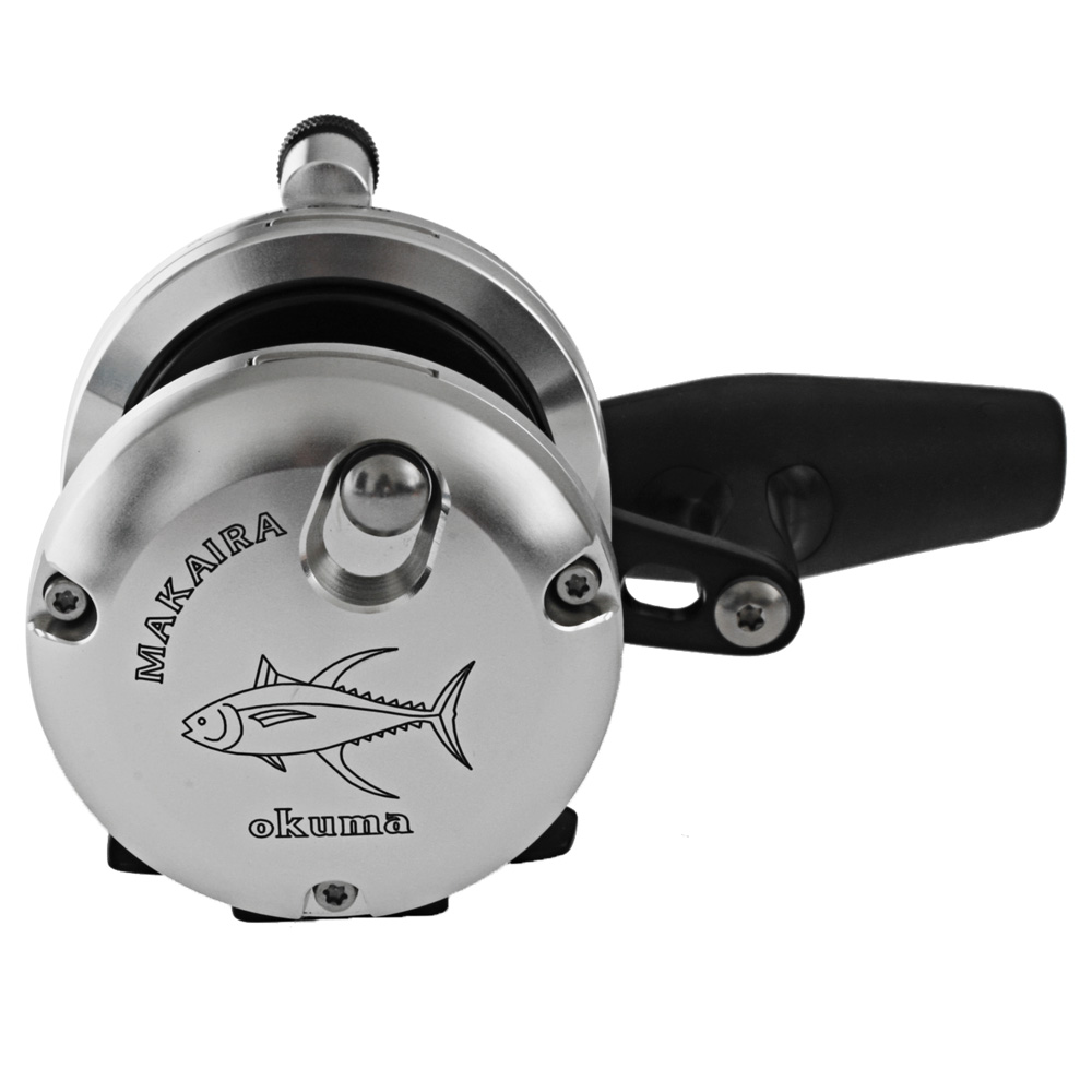 Okuma Makaira 10II SEa 2-Speed Lever Drag Reel Silver