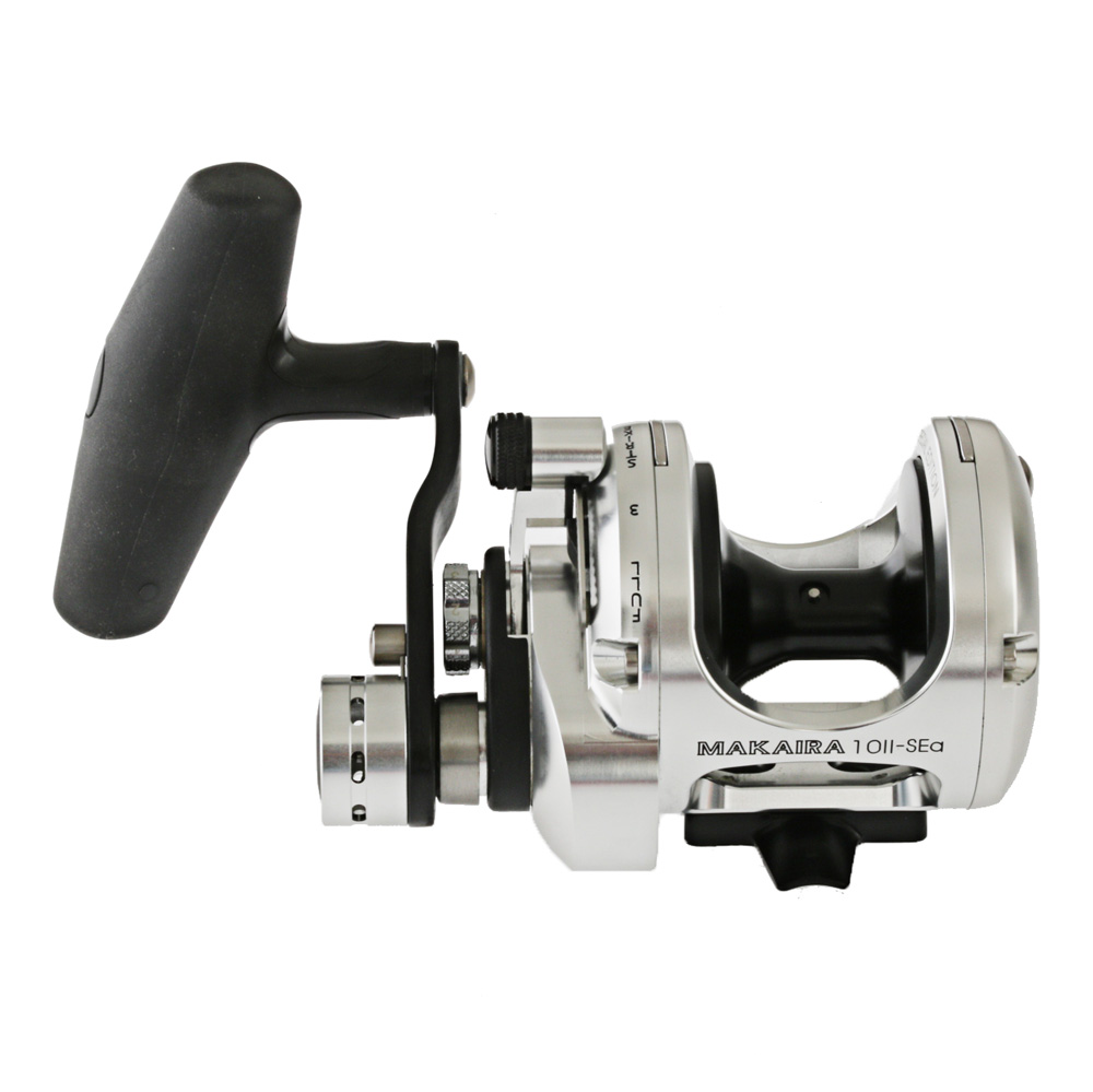 Okuma Makaira 10II SEa 2-Speed Lever Drag Reel Silver
