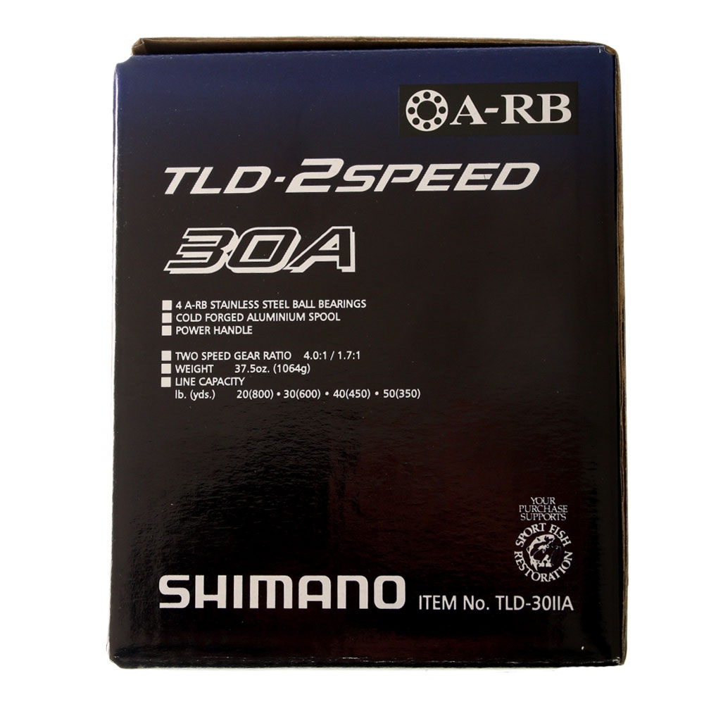 Shimano Triton Lever Drag TLD-30 2-Speed Game Reel