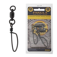 Pakula Ball Bearing Swivels with Snap 170lb Qty 2 Thumbnail Pakula Ball Bearing Swivels with Snap 170lb Qty 2