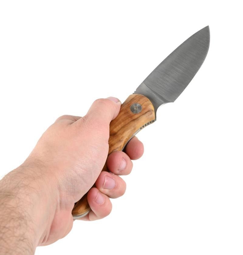 Miguel Nieto Max Hunter Knife Olive Wood Handle