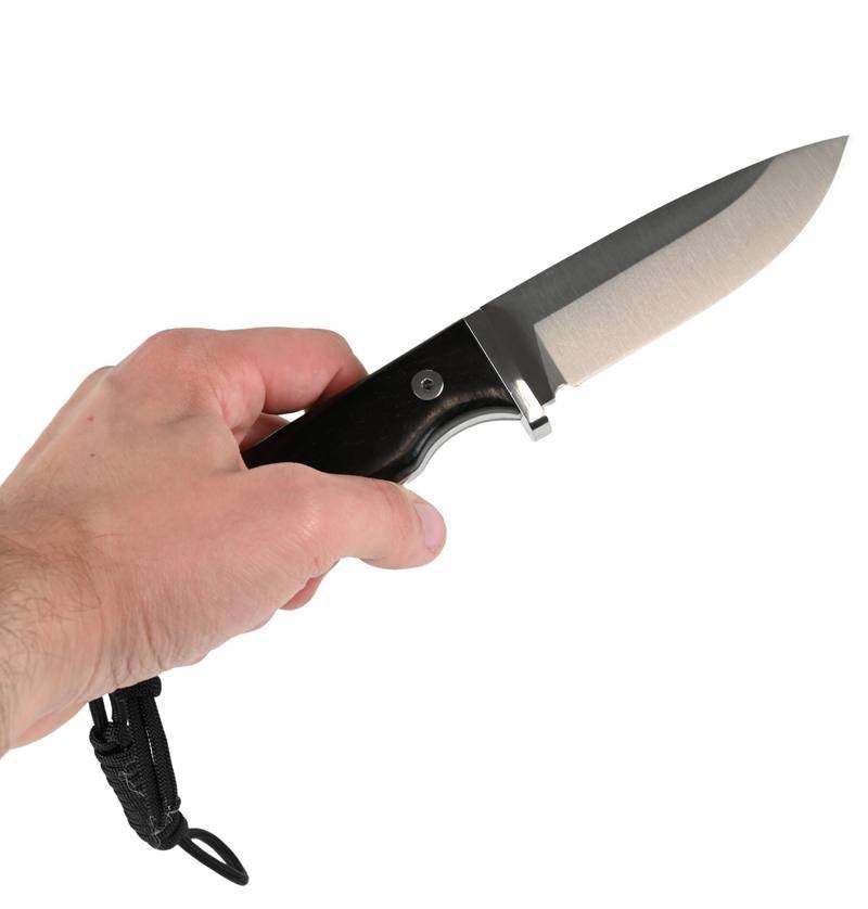 Miguel Nieto Mustang Knife Granadillo Wood Handle