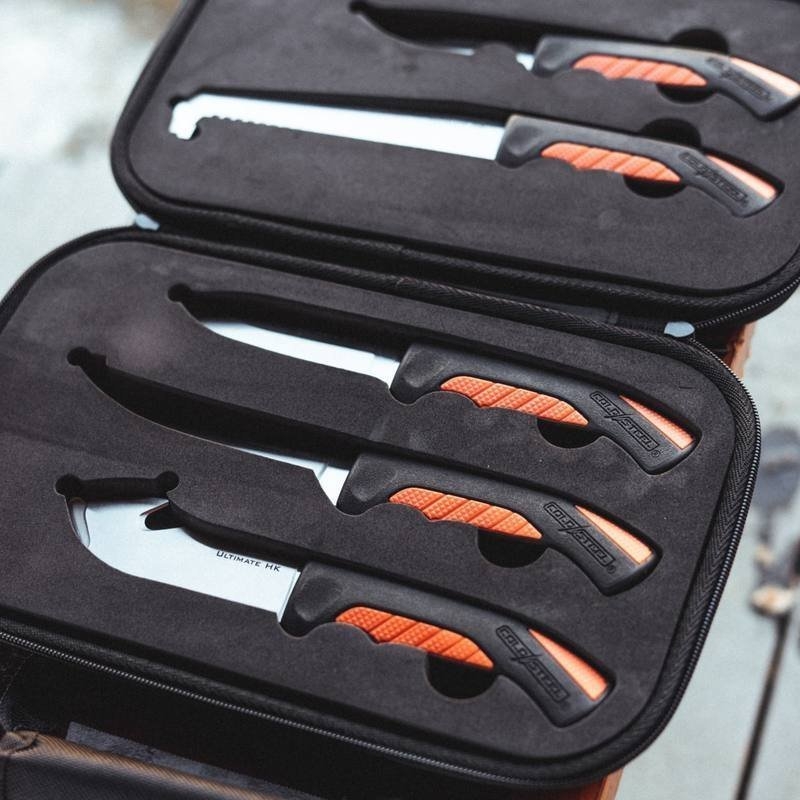 Cold Steel Fixed Blade Hunting Knife Kit Set of 5